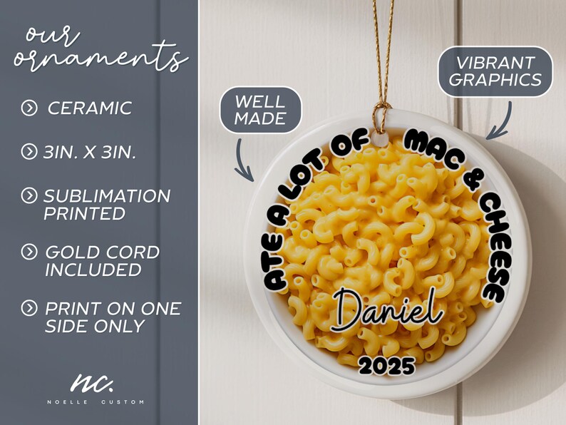 Macaroni And Cheese Ornament
