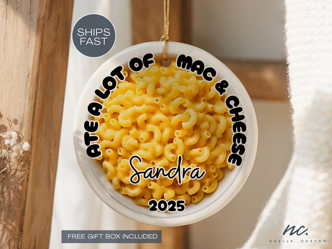 Macaroni And Cheese Ornament