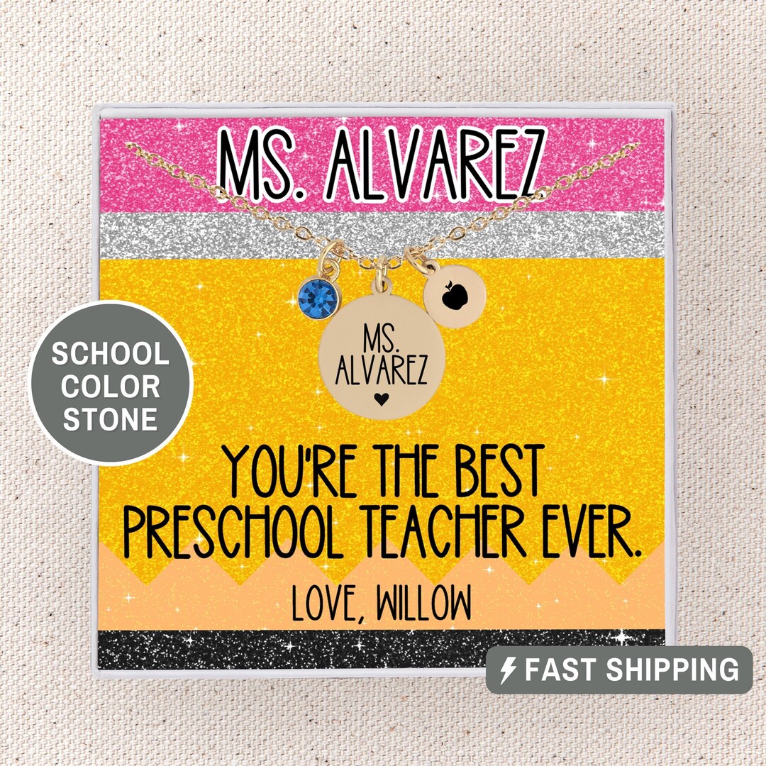Preschool Teacher Gifts Preschool Teacher Appreciation Gift From ...