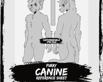 Cheap Canine Furry Anthro Base