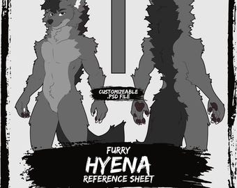 Hyena Furry Anthro Base | Updated 2025 Version