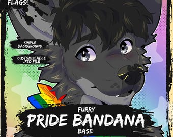 Pride 2025 | Furry Headshot Base