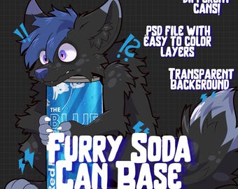 Furry Soda Can Base