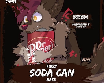 Furry Soda Can Base