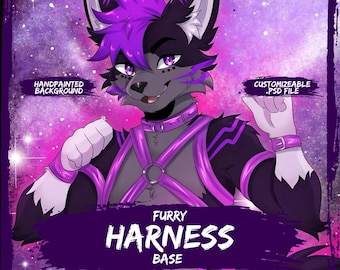 Furry Cute Harness Base