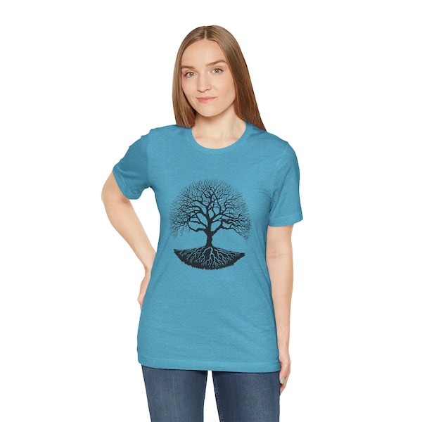 Tree Of Life Shirt | Spiritual Shirt | Adventure Tee | Nature T-Shirt | Gnarled Tree T-Shirt | Graphic Tee | Yoga Shirt