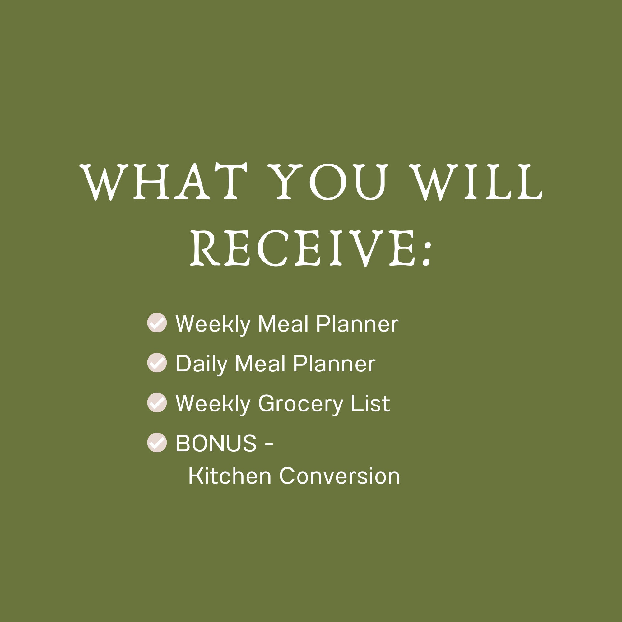 Menu Plan | Meal Plan | Weekly Meal Planner Bundle | Grocery | Meal ...