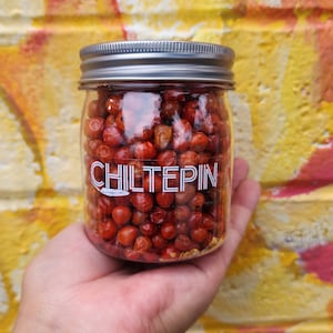 Chiltepin Chiles - Large  size 3.5oz