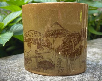 Pilz Vase Handgemachte Keramik Naturkunst