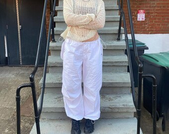 Baggy Wide Cargo Pants Streetwear Vintage Y2K Street Style - Etsy