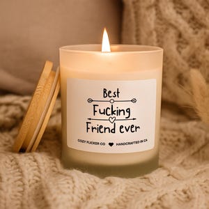 bester Freund evr, süßes Geschenk für Bestie, Freundschaftsgeschenk, lustige Kerze für den besten Freund, urkomisch, Geburtstagsgeschenk, Geschenk für sie, Kerze für den besten Freund