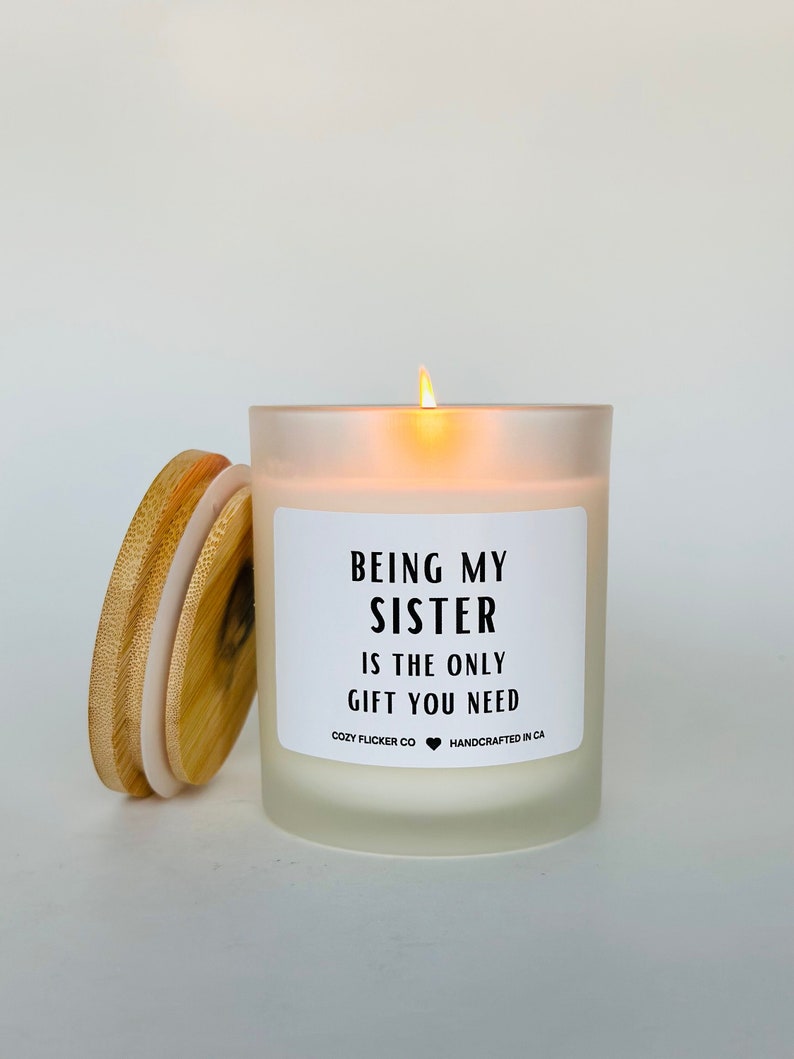 Frosted Glass Soy Candle - Thumbnail 5