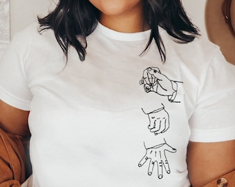 Pride And Prejudice Hand flex, Bookish Shirt, book lover gift, Jane Austen shirt, Elizabeth Bennet, Mr. Darcy Hand Pride And Prejudice shirt