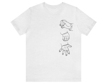 Pride and Prejudice Hand flex Bookish book lover gifts for her Jane Austen Elizabeth Bennet period drama Darcy Hands Unisex Ultra Cotton Tee
