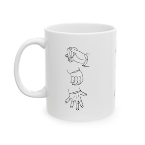 Pride and Prejudice Mr Darcy hand flex Jane Austen Elizabeth Bennet Proposal Quote Bookish literary Mug booklover gift for her period drama