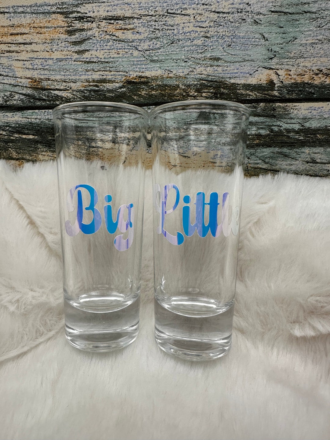 Big Little Shot Glasses, Big Little Reveal, Sorority Gifts, Sorority