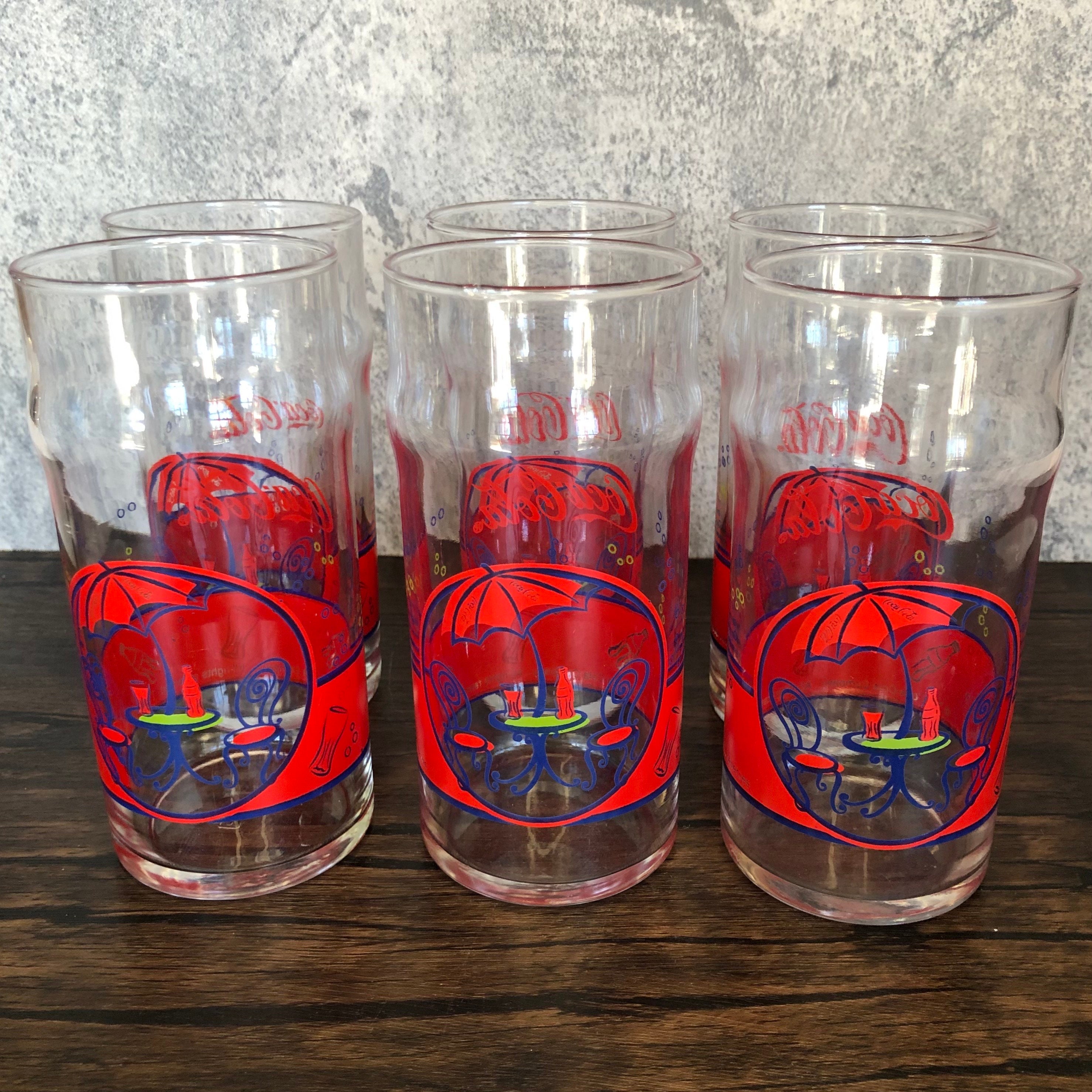 Rare Coke Glasses - Etsy Rare Coke Glasses - Etsy