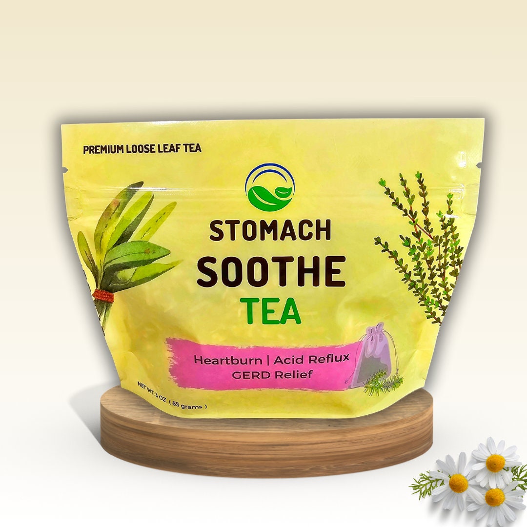 Heartburn & GERD Tea Stomach Soothe Etsy