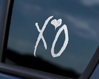 The Weeknd XO Logo Sticker