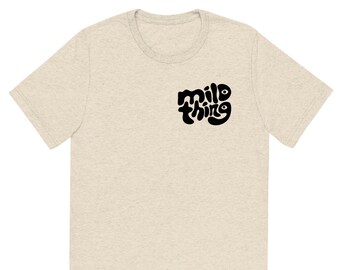 Camiseta de manga curta unissex Mild Thing