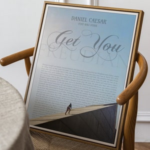 DanielCaesar, Erhalte Dich, Freudian | Best Part, Retro, Vintage, Zeitung, Wand Kunst, Wohnheim Zimmer, Wohnung, Dekor, Geburtstag Geschenk