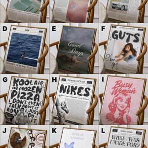 Limitierte Auflage Sammlung Drucke / Poster | Sneakers, Retro, Vintage Pop Musik, Wand Druck Kunst, Wohnheim Zimmer, Wohnung, Dekor, Geburtstag Geschenk