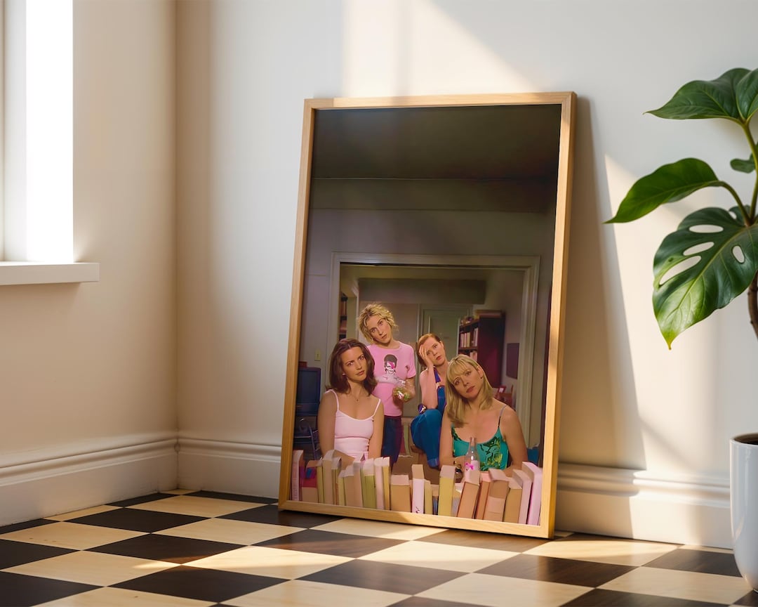 Sex and The City SATC Impression drôle de tête de fille | Rétro, Année 2000, Tendance, Collage, Impression murale, Dortoir, Appartement, Décoration, Cadeau - Etsy France