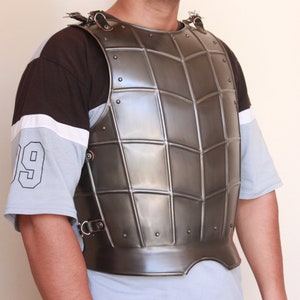 HANDMADE Blackened Warrior Cuirass Knight Breastplate