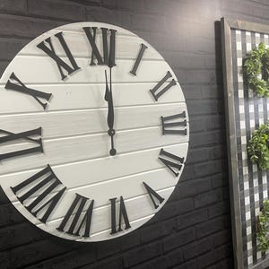 Rustic Farmhouse Wall Clock