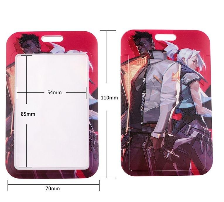 VALORANT Card Credential Holder Lanyard Jett Printing Neck Etsy Canada