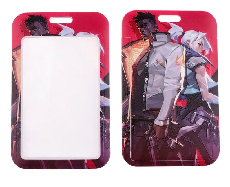 VALORANT Card Credential Holder Lanyard Jett Printing Neck Etsy Canada