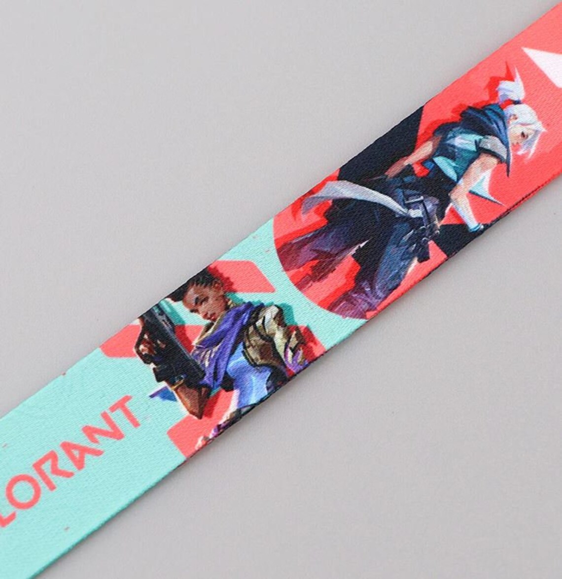 VALORANT Card Credential Holder Lanyard Jett Printing Neck Etsy Canada