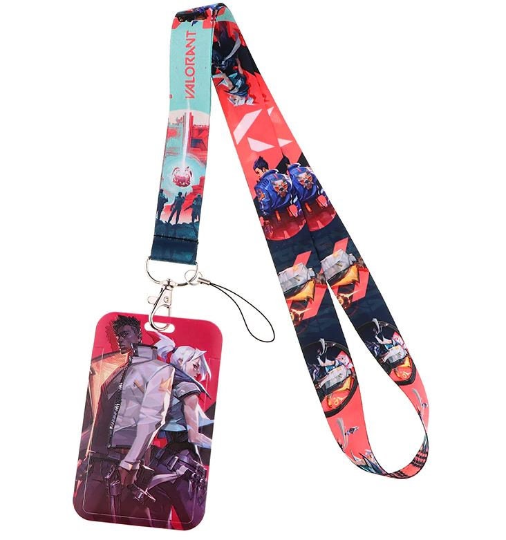 VALORANT Card Credential Holder Lanyard Jett Printing Neck Etsy Canada