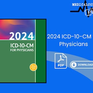 2024 ICD-10-CM for Physicians Medical Coding pdf ebook
