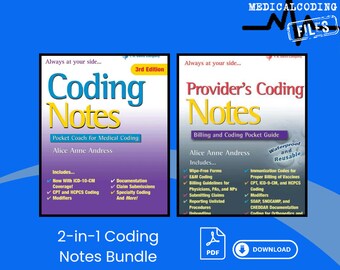 Medical Billing and Coding Study Guide Template - Etsy