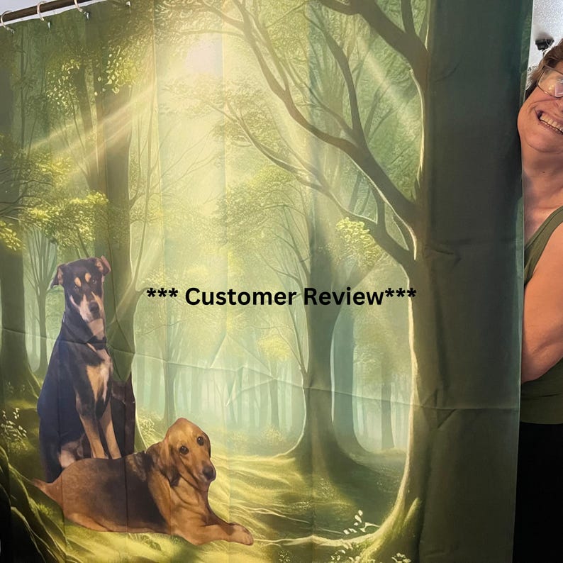 Custom Shower Curtain, Photo Shower Curtains, Fantasy Art Decor