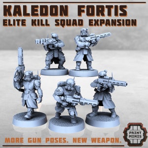 Kaledon Fortis - Kill Squad Expansion (5) / Proxies / Wargames / 28mm