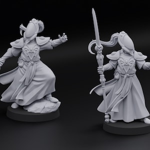Space Elf The Diviners / Proxies / 32mm / Wargaming