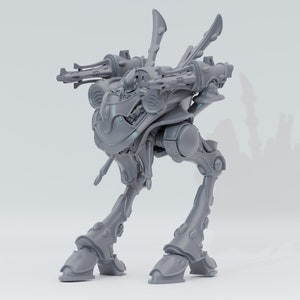 Space Elf Bone Bipedal Walker / Proxies / Wargames / 32mm