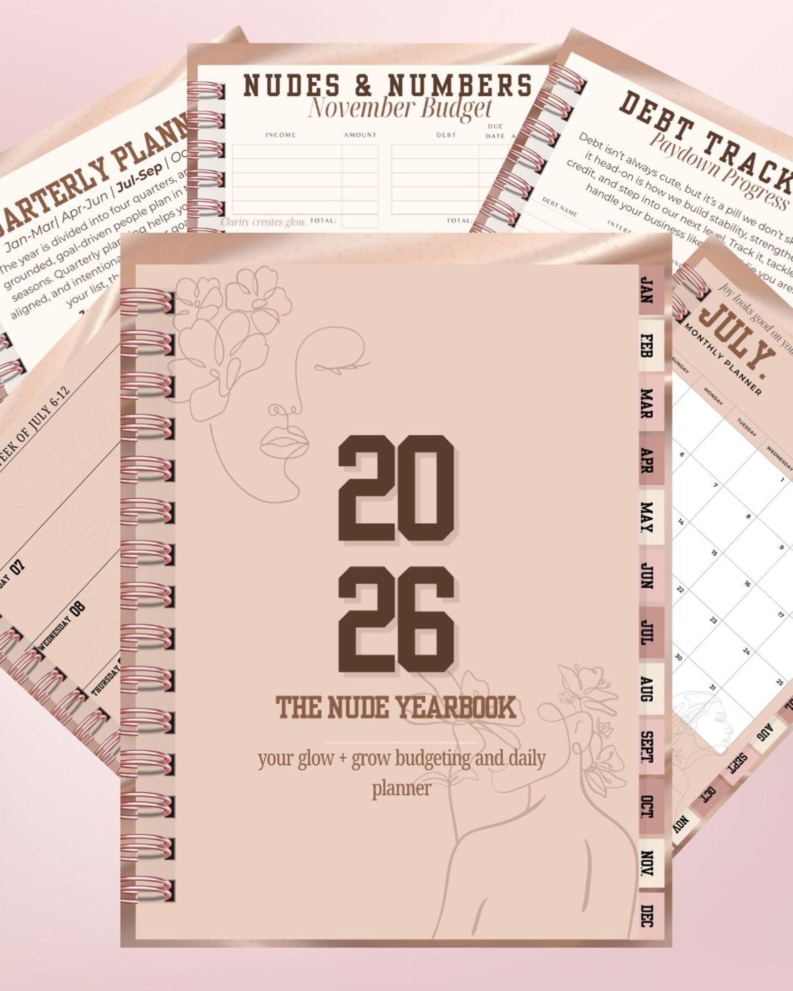 2026-2027 Digital Planner | Budgeting & Daily Planning (digital ...