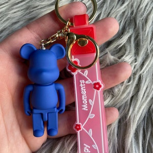 No Face Standing Bear Keychain For Gift