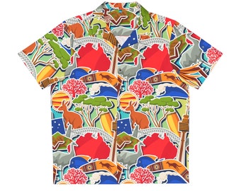 Australia Day Shirts/Australia day tee/Australia day Hawaiian shirt/Aussie Day/Summer shirts/celebration Day/ Australian Holiday