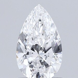 4.00 Carat Pear Lab Grown Diamond D/E/F Color VVS Clarity IGI Certified Lab Grown Loose Diamond, Diamond for Engagement Ring