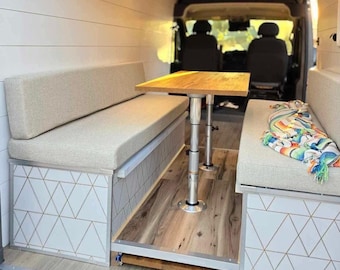 Custom Van Conversion Cushions: RV Dinette, Durable Fabrics