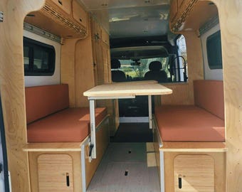 Custom Camper cushions DIY van build custom cushions Cushion covers with optional added foam RV Dinette Cushions Truck Camper Conversion
