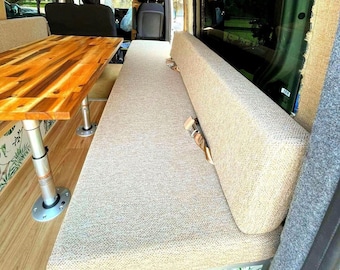 Custom RV Dinette Cushions Replacement Covers for Camper, Trailer, Van & Truck - DIY Motorhome Seats campervan conversion gift