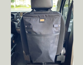 Seatback bag trash laundry or storage solution van bag trailer bag truck bag car trash bag campervan accessories van conversion gift