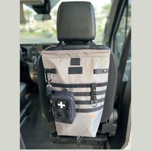 Car Organizer, Seatback bag for trash, storage, or laundry, campervan accessory, truck storage, outdoor adventure bag, van build gift