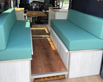 Custom Campervan Cushion Covers: RV, Trailer, Motorhome, Truck Camper, Car camping cushion covers