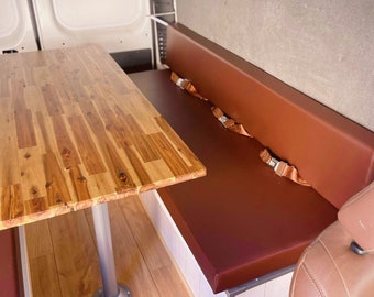 Custom Camper Van Cushion Covers: RV Dinette Replacement Cushions